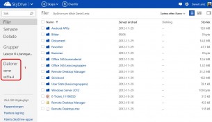 Skydrive – enkel säkerhetskopiering…nästan gratis