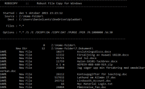 robocopy-sync