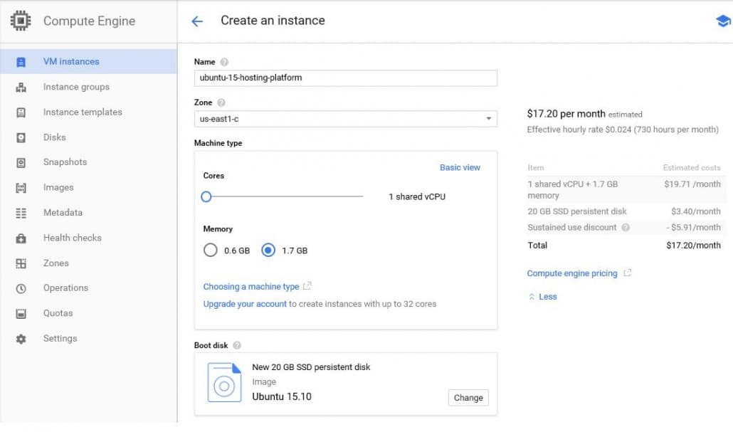 google-cloud-new-instance