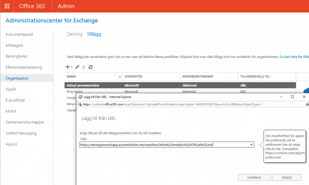 delve-analytics-install-addon