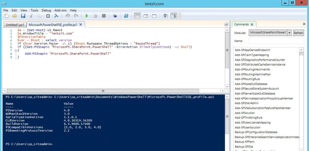 powershell-ise-autoload-module